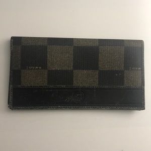 Fendi vintage checkbook